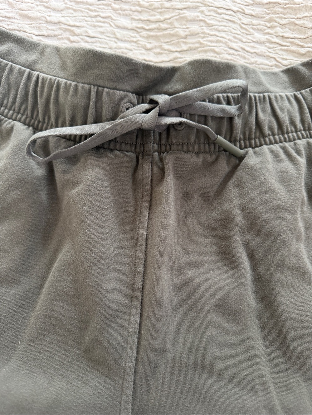 lululemon athletica Olive Green Drawstring Athletic Shorts - Picture 2 of 6